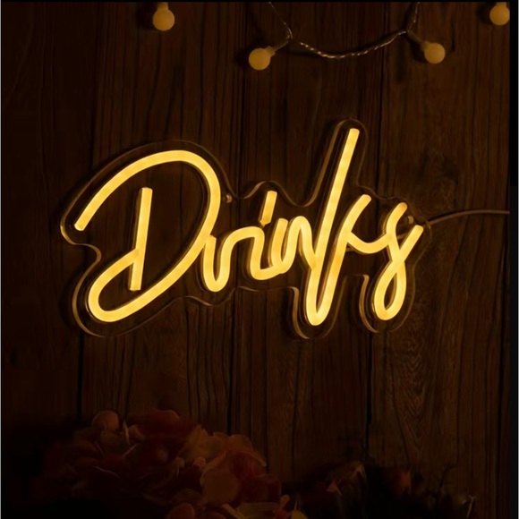 NEW Drinks LED Neon Light - Picture 2 of 5